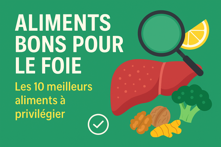 Aliments bons pour le foie – Illustration des meilleurs aliments protecteurs